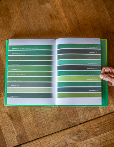 Verde, historia de un color. Folioscopio