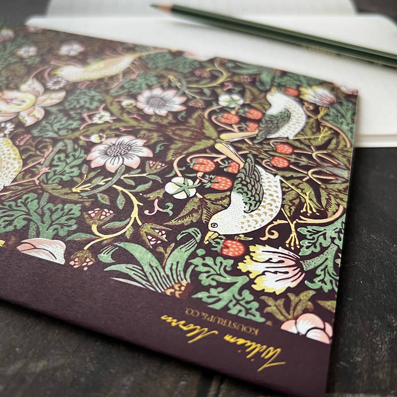 Cuaderno de notas Strawberry thief WM - Hecho en Dinamarca