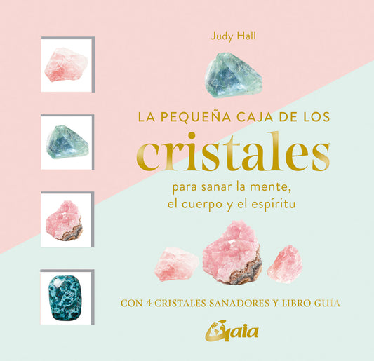 La pequeña caja de los cristales.  4 cristales + libro
