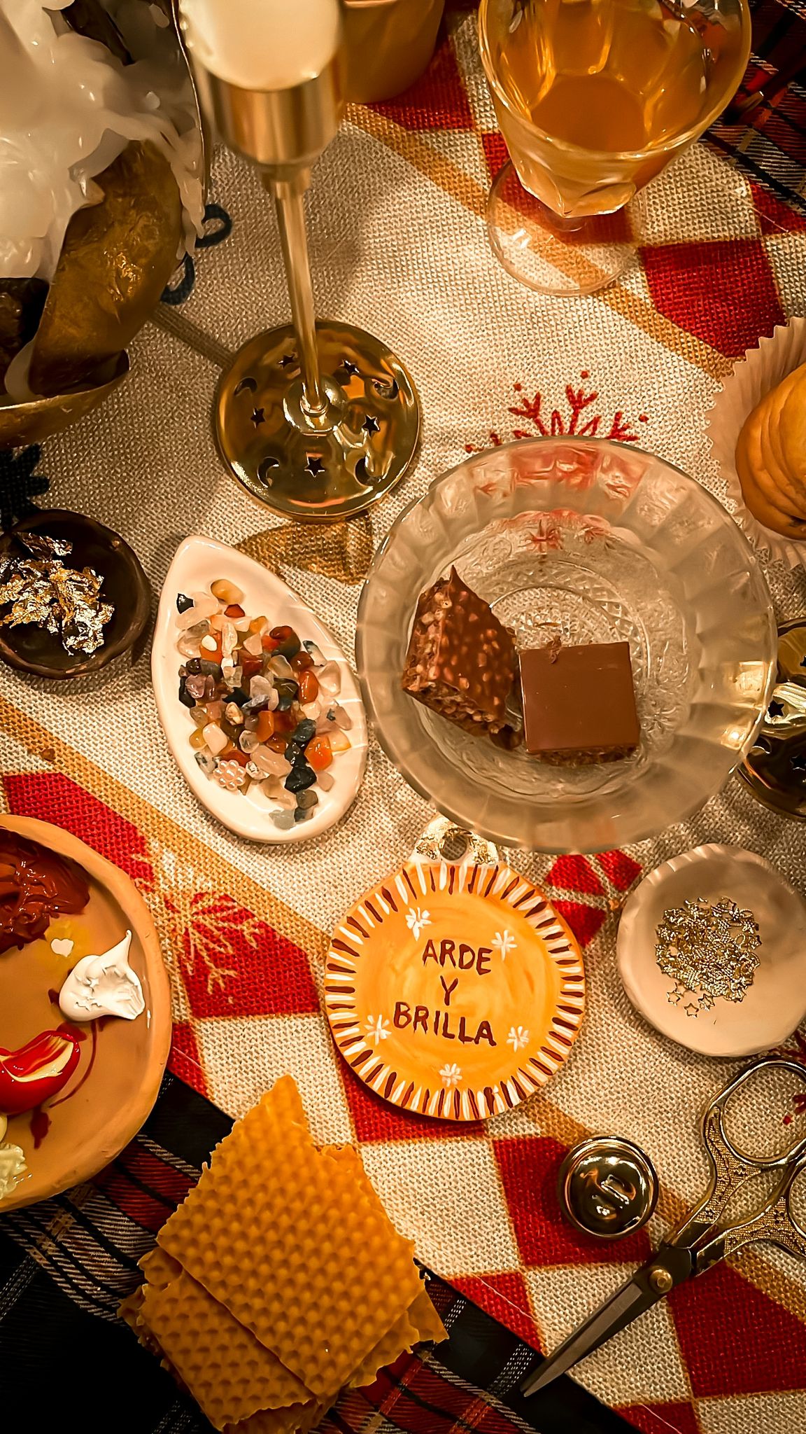 Taller Velas de Ritual de Navidad