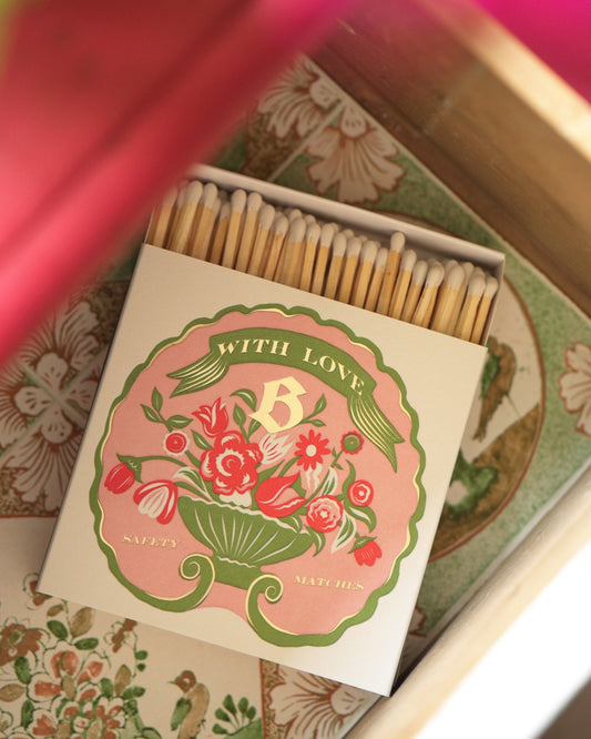 Blumenhaus Flower Matches|Caja de cerillas