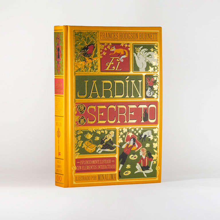 El Jardín secreto, Libro desplegable. Folioscopio