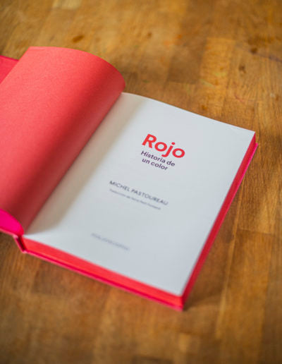 Rojo, historia de un color. Folioscopio