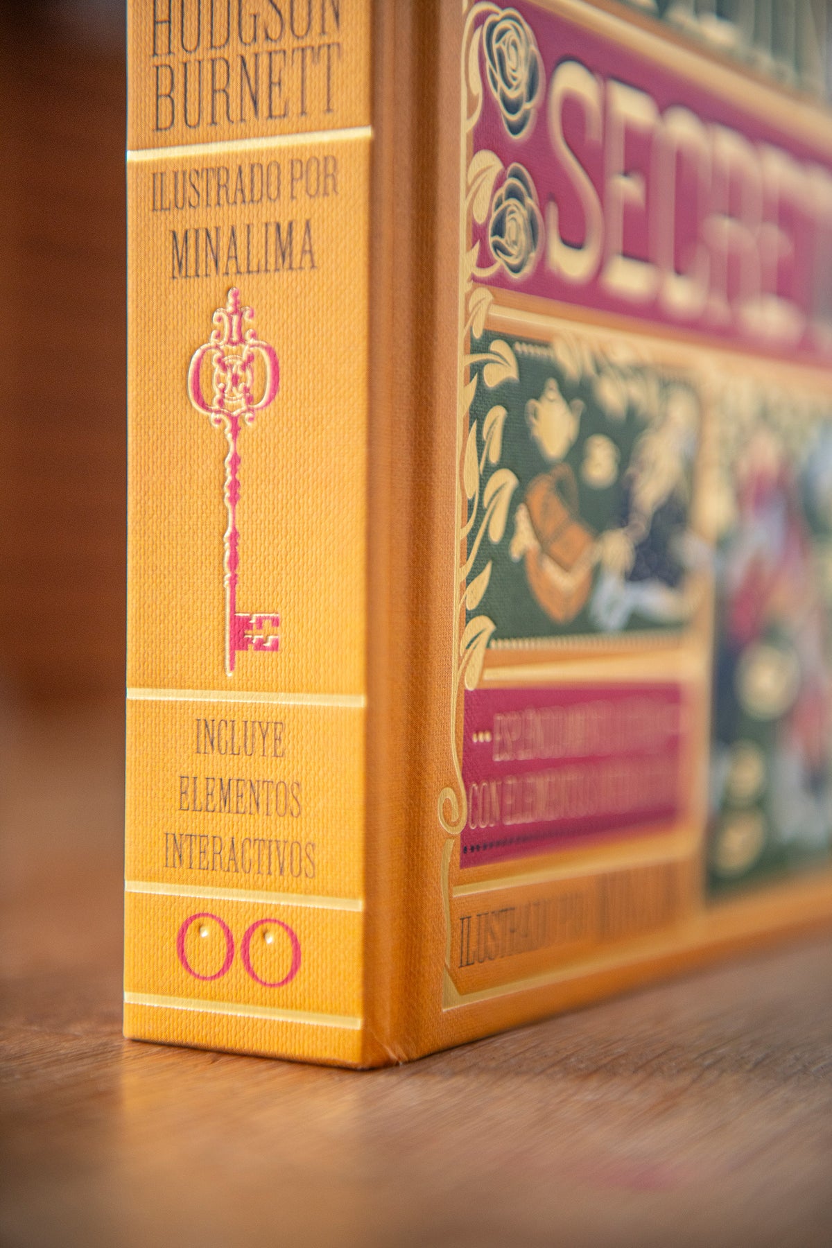 El Jardín secreto, Libro desplegable. Folioscopio