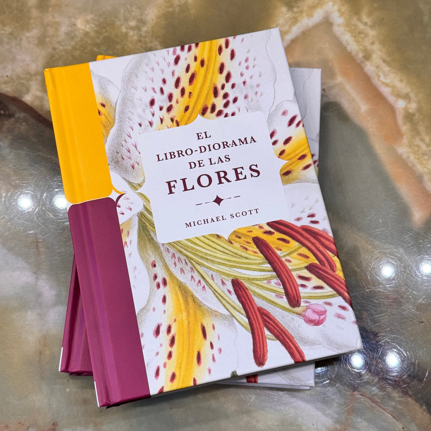 Libro-diorama de las Flores