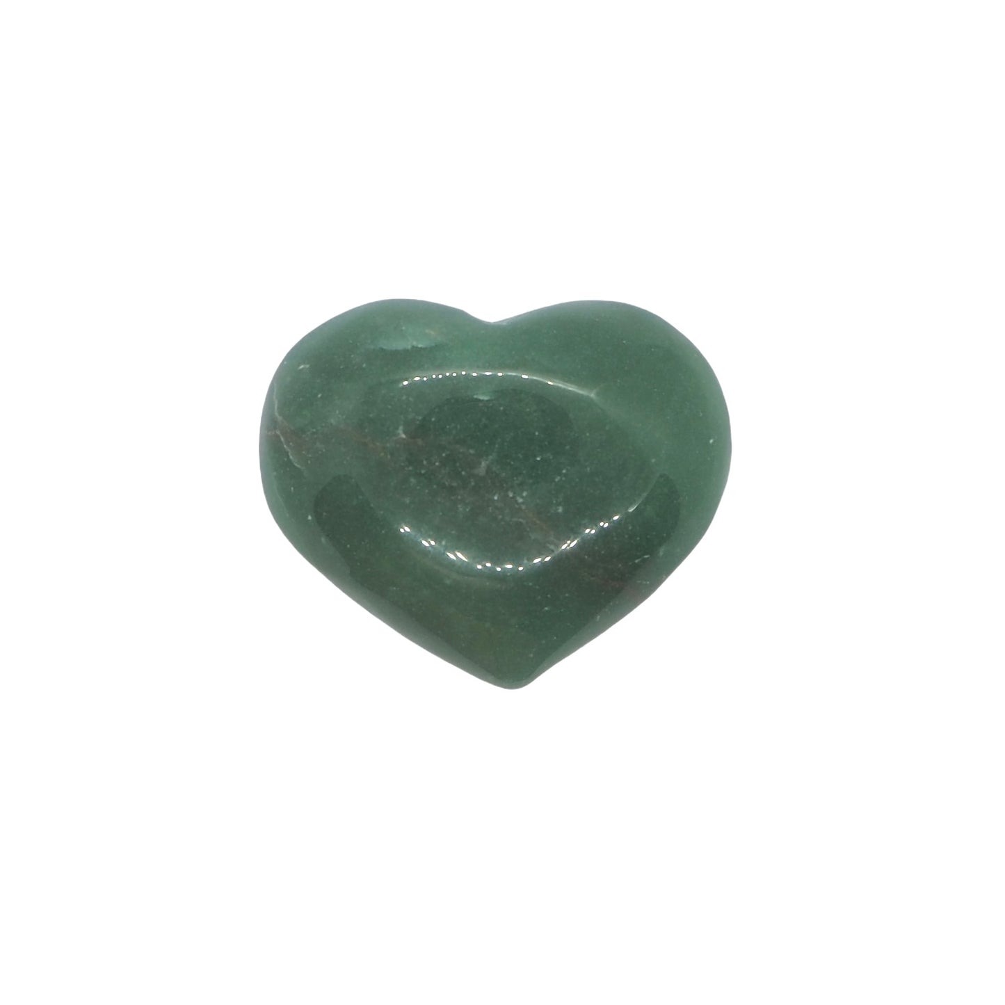 Corazón cuarzo verde