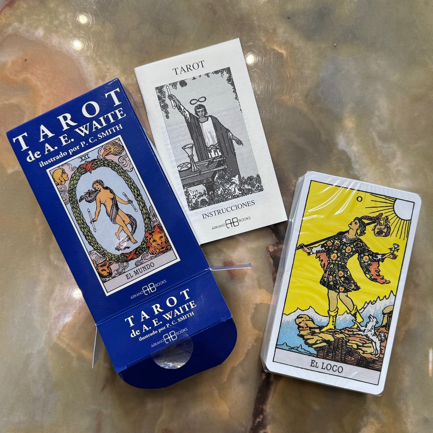 Tarot A.E. Waite (azul)