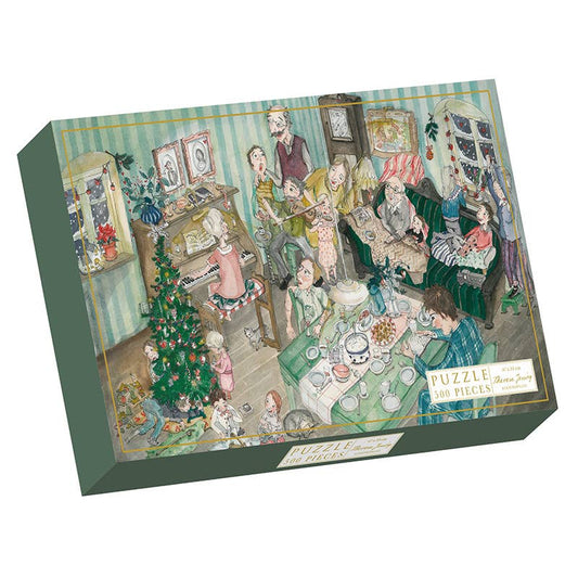 Puzzle Family Christmas de 500 piezas. Hecho en Europa
