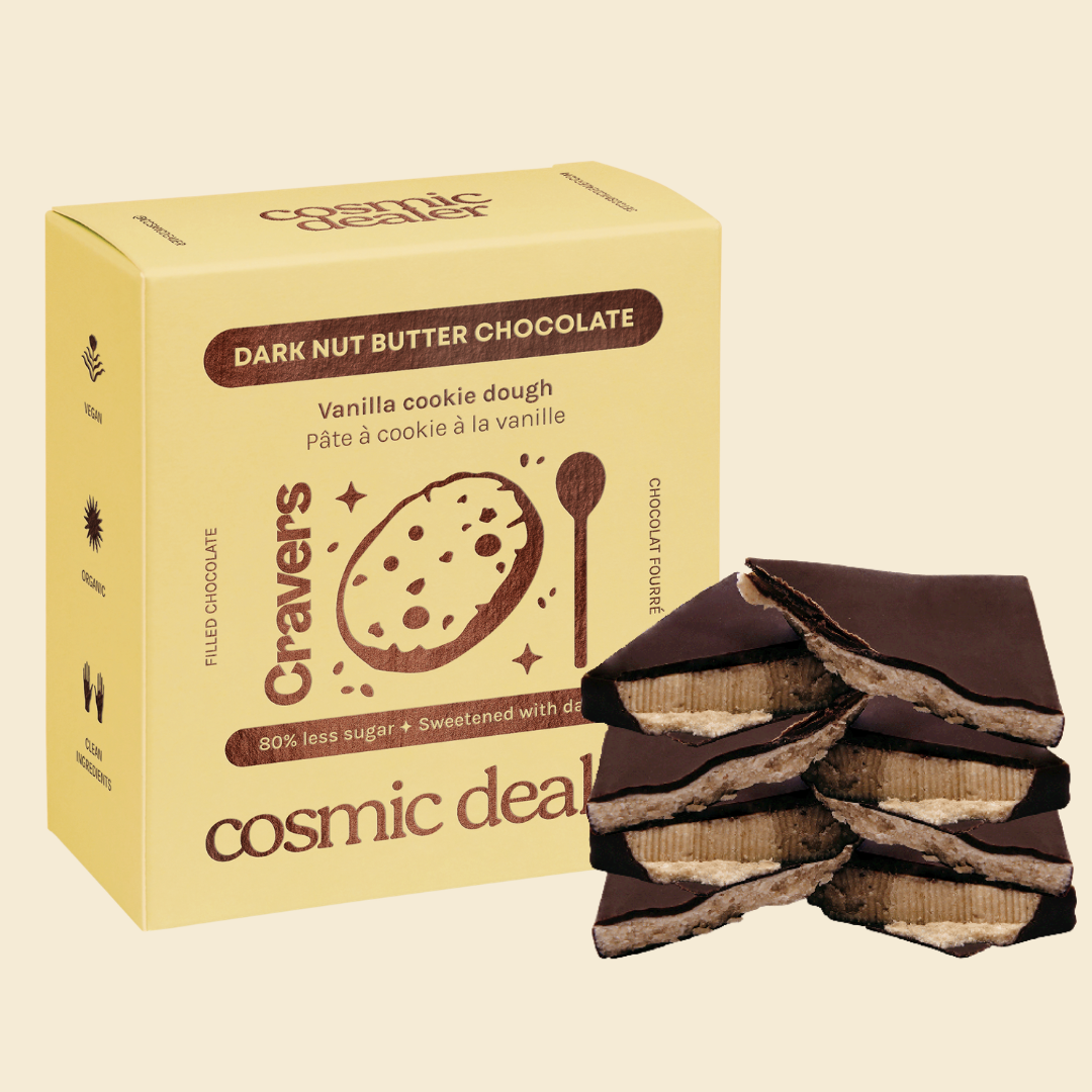 Caja de 4 chocolates - Masa de galleta de vainilla - CRAVERS