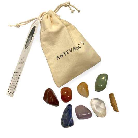 Kit de piedras 7 chakras